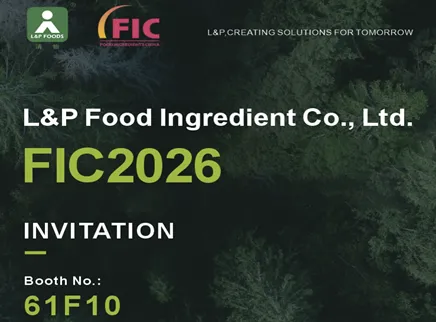 Lernen Sie L&P Foods auf der FIC 2026 kennen!