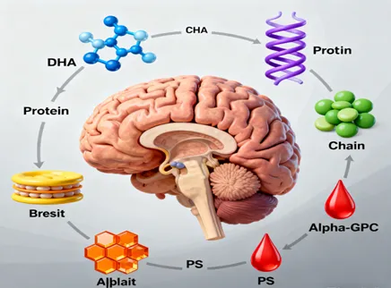【Gehirngesundheitszutaten Serie 6】 L-&alpha;-Glycerylphosphorylcholin (GPC): Der "Cholinspender", der das Gehirn aktiviert
